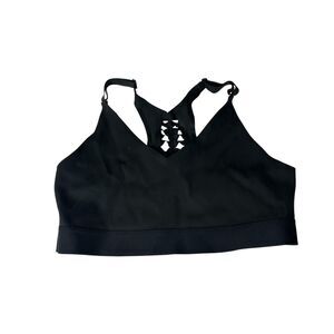 Victoria's Secret black sports bra Size L